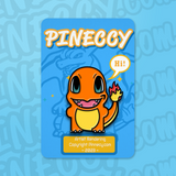 Char-pin-der Pecc-emon Pineccy AZ Smile Pin (In-Stock)