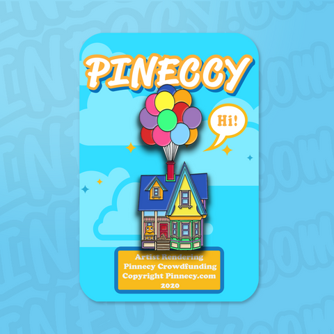 Oversize Peccy Up Enamel Smile Pin - Pin 1 of 5 (In Stock)