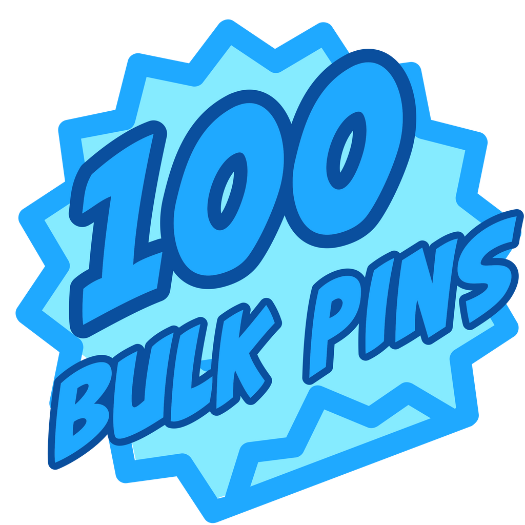 100 Pins Bulk Order