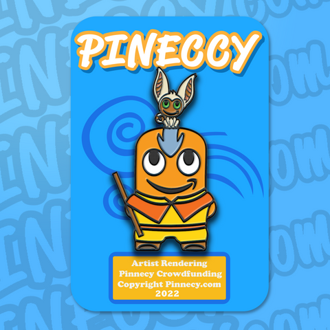 Peccy Bender and MoMo Enamel Pin (In-Stock)