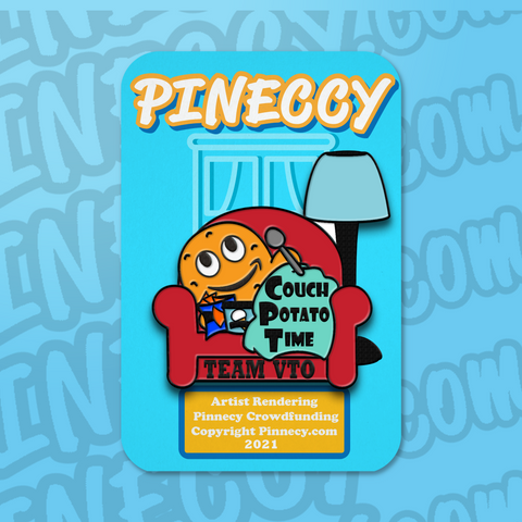 Pineccy  Potato Pin -Guest Artist - (In-Stock)