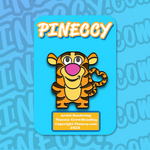 Peccy Bounce Enamel Pin- (In Stock)