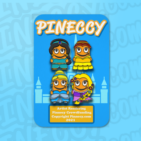 Pretty Princeccy  Pin Set 1 (In Stock)