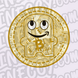Peccy Pin-Coin Gold Pin (In Stock)