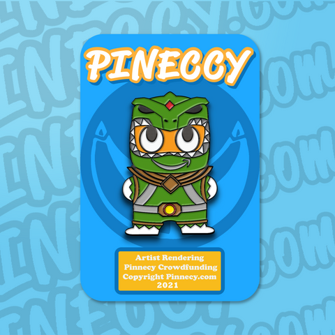 Go Go Pineccy Ranger Pin  (In Stock)