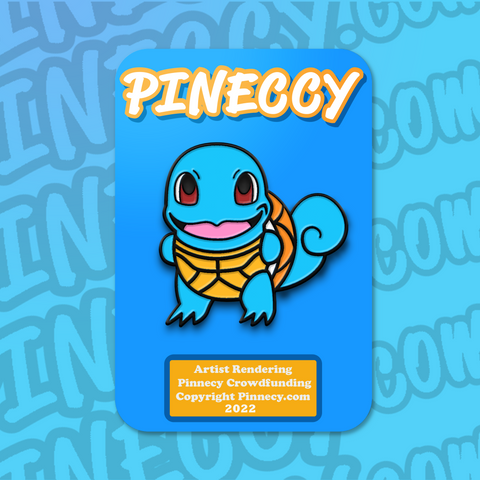 Squirt Peccy-mon Pineccy AZ Smile Pin (In-Stock)