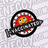 Vaccineccy Vaccinated Pin 5-Pack (In Stock)
