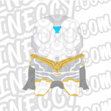 Whiteccy Vision Two-Tone Metal Pin  (In-Stock)